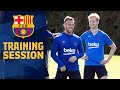 Recovery work after the victory against Slavia Prague