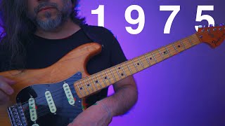 Video thumbnail for Vintage 1975 Fender Stratocaster - DEMO by Mark Gutierrez