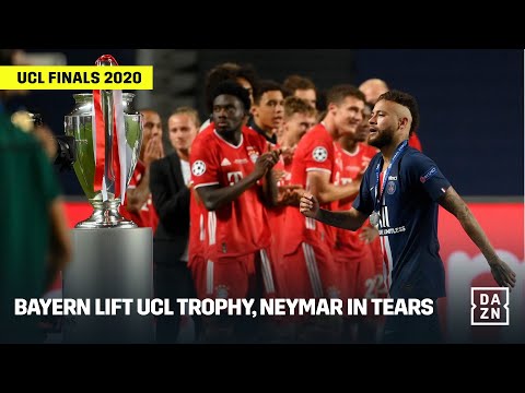 FULL CELEBRATIONS | Bayern Lift UCL Trophy, Neymar In Tears