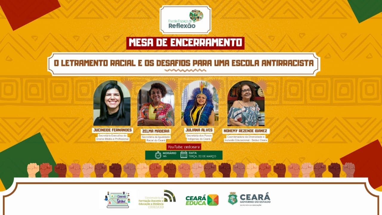 Webinar de Encerramento – Escola Espaço de Reflexão