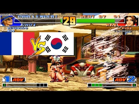 Kof98 킹오브파이터즈98 ➤ yamata (France) vs kojonc (South Korea) Fightcade