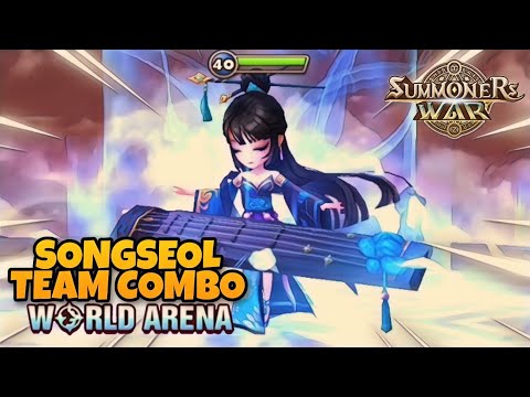 Songseol Team Combo in World Arena - Summoners War