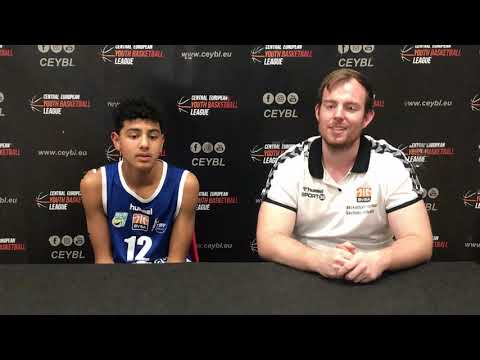 CEYBL U14 - Press conference, 29.10.2021, Mitteldeutsche Basketball Academy - TKM Wloclawek