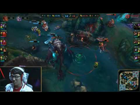 HKE VS JT 精彩團戰 主播：這波團戰打的好久我快斷氣了 !