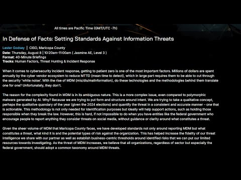 In Defense of Facts: Setting Standards Against Information Threats