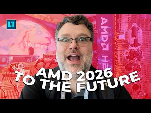 Wendell and Robots at AMD's Advancing AI Event