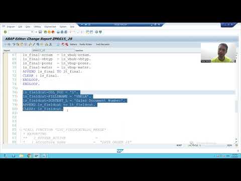 52 - ABAP OOPS - ALV by CL_GUI_ALV_GRID - Creation Part7