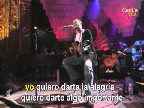 Alejandro Sanz - Y Solo Se Me Ocurre Amarte [Unplugged] (Official CantoYo Video)