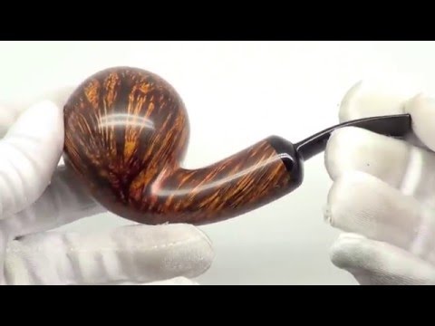 NEW Former Freehand Bent Apple Smoking Pipe From PIPELIST.COM