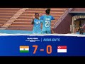 India 7-0 Singapore | AFC U-20 Women's Asian Cup Qualifiers Round 1 | Highlights