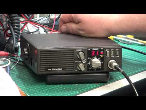 Team TSM404UK CB27/81 CB radio (mobile) - On the air test