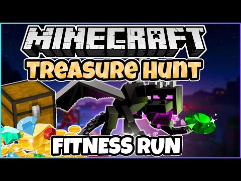 Brain Break For Kids | Minecraft Dragon Treasure Hunt | Fitness Run