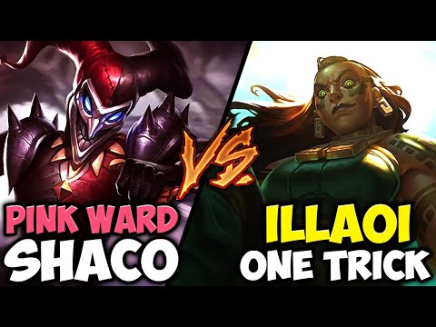 PINK WARD SHACO VS. MASTER ILLAOI ONE TRICK | WHO WINS?