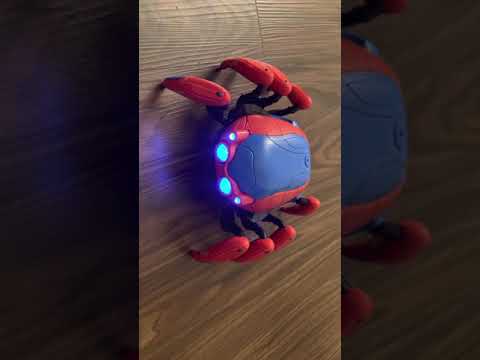Avengers Land interactive Spider Bot shell removal from Disneyland