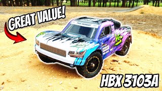 This 1/16 BRUSHLESS Short Course Truck is GREAT VALUE! | HBX 3103A