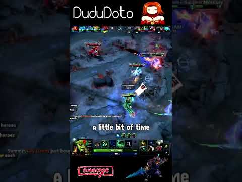 Bokerino black hole catch 2 but Trazam Winter Curse turn the table - TNC vs Summit #shorts #dota2