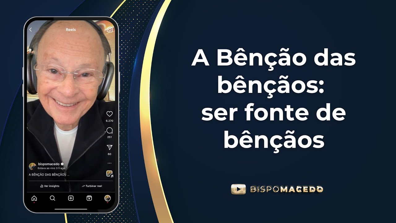 A Bênção das bênçãos: ser fonte de bênçãos - Meditação Matinal 27/11/24