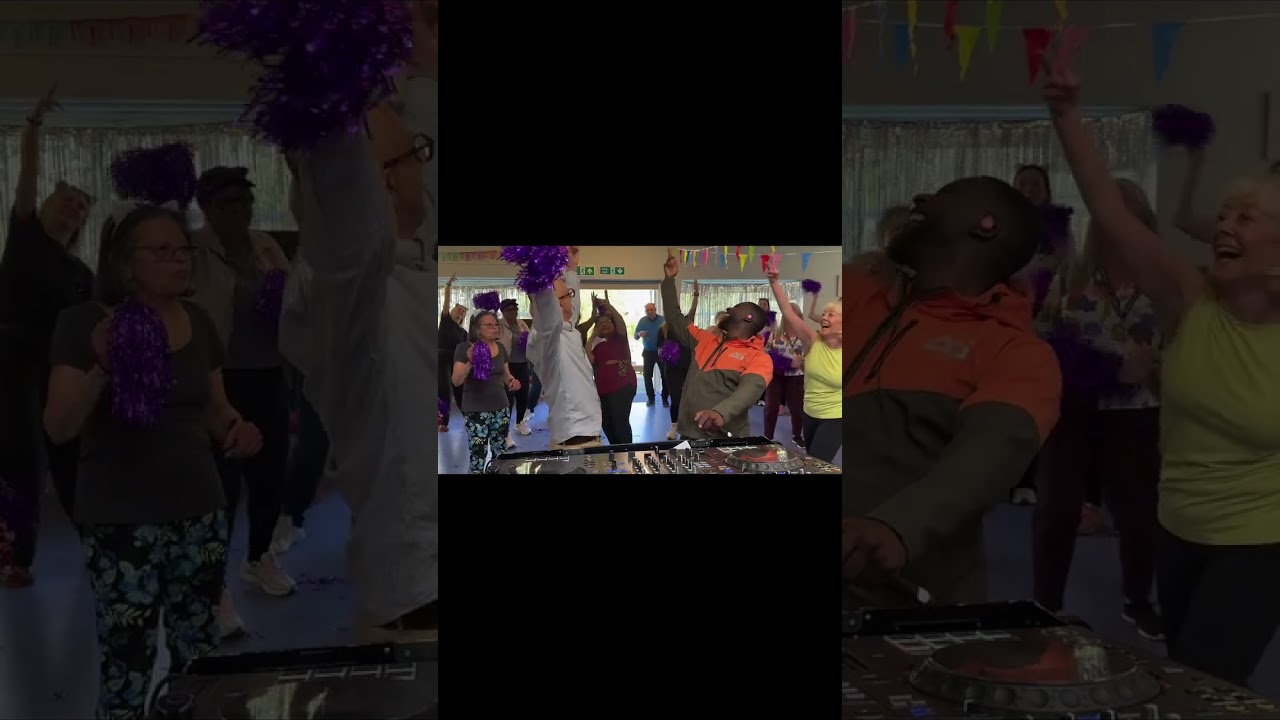 Iconic dance move for all ages! Big up luckandneatofficial thanks for the Dub plate
