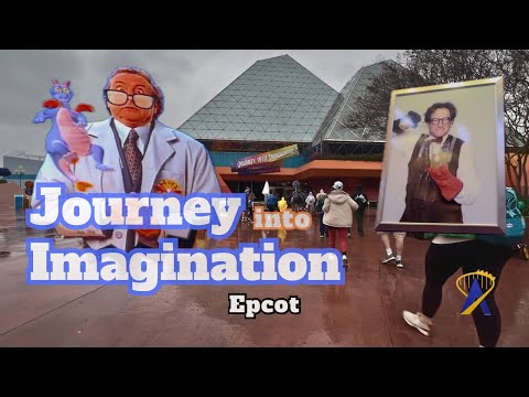Journey Into Imagination With Figment Ride-Through and Queue 