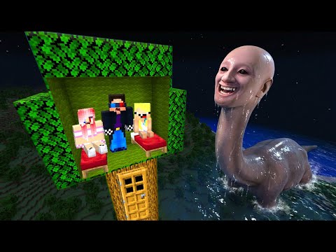 🌳ДОМИК НА ДЕРЕВЕ ПРОТИВ ТАЛАССОФОБИИ В МАЙНКРАФТ! ШЕДИ МЕН MINECRAFT