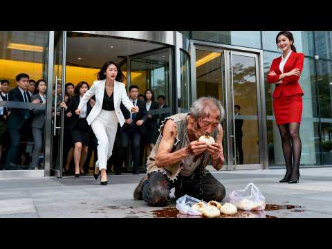 拾荒老人找孫女被當作瘋子趕出，路过的女首富一眼認出這是她親爺爺，當場認親所有人嚇得跪地求饒！JDDJ#王凱沐 #王皓祯