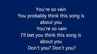 Marilyn Manson-You&#39;re so vain ft. Johnny Depp lyrics