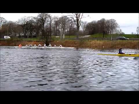 ASRA v AUBC - Boat Race warm-up race 2014