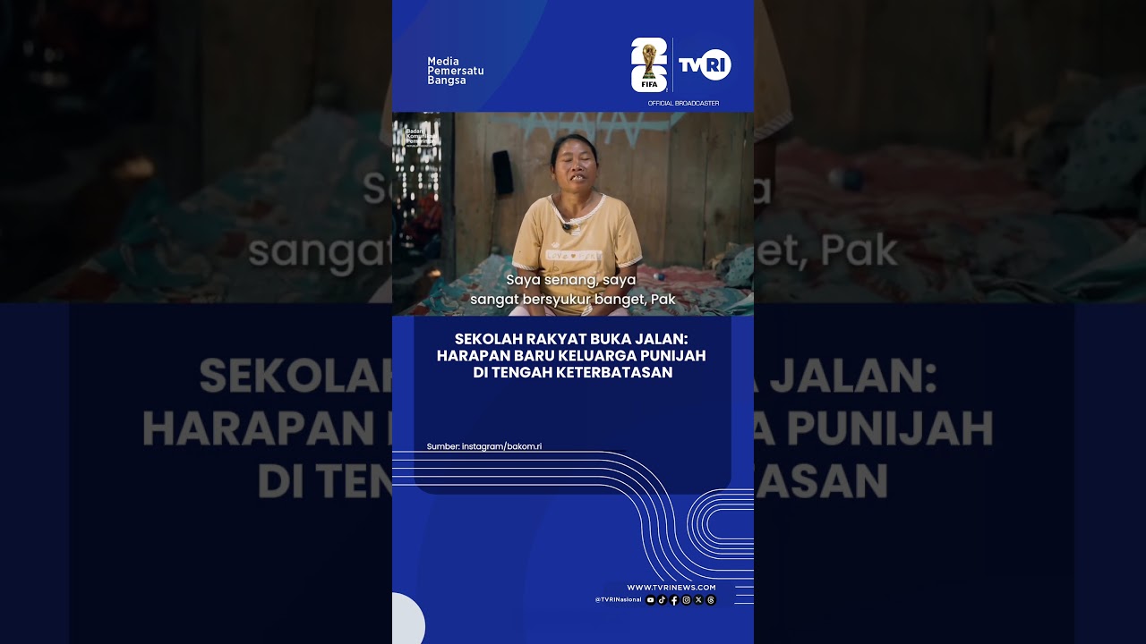 Sekolah Rakyat Buka Jalan: Harapan Baru Keluarga Punijah di Tengah Keterbatasan