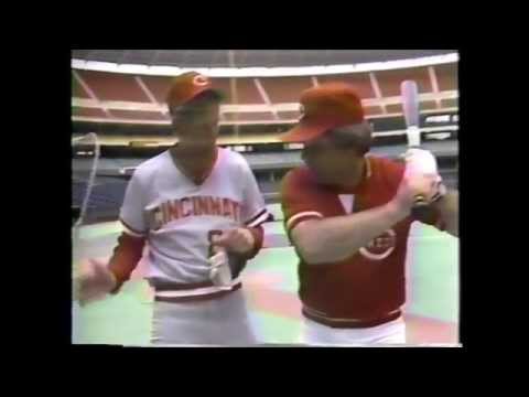 Pete Rose - 1985 Good Morning America - Hitting Lessons