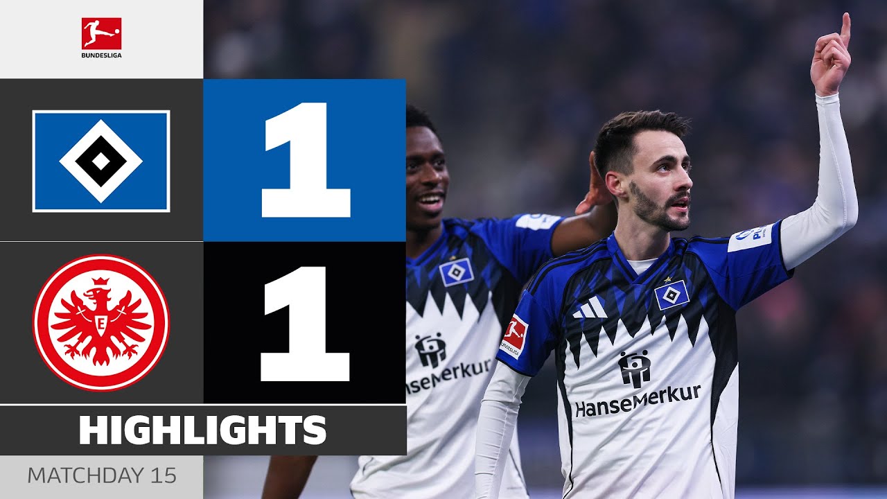 Hamburger SV vs Eintracht Frankfurt Goals and Key Moments