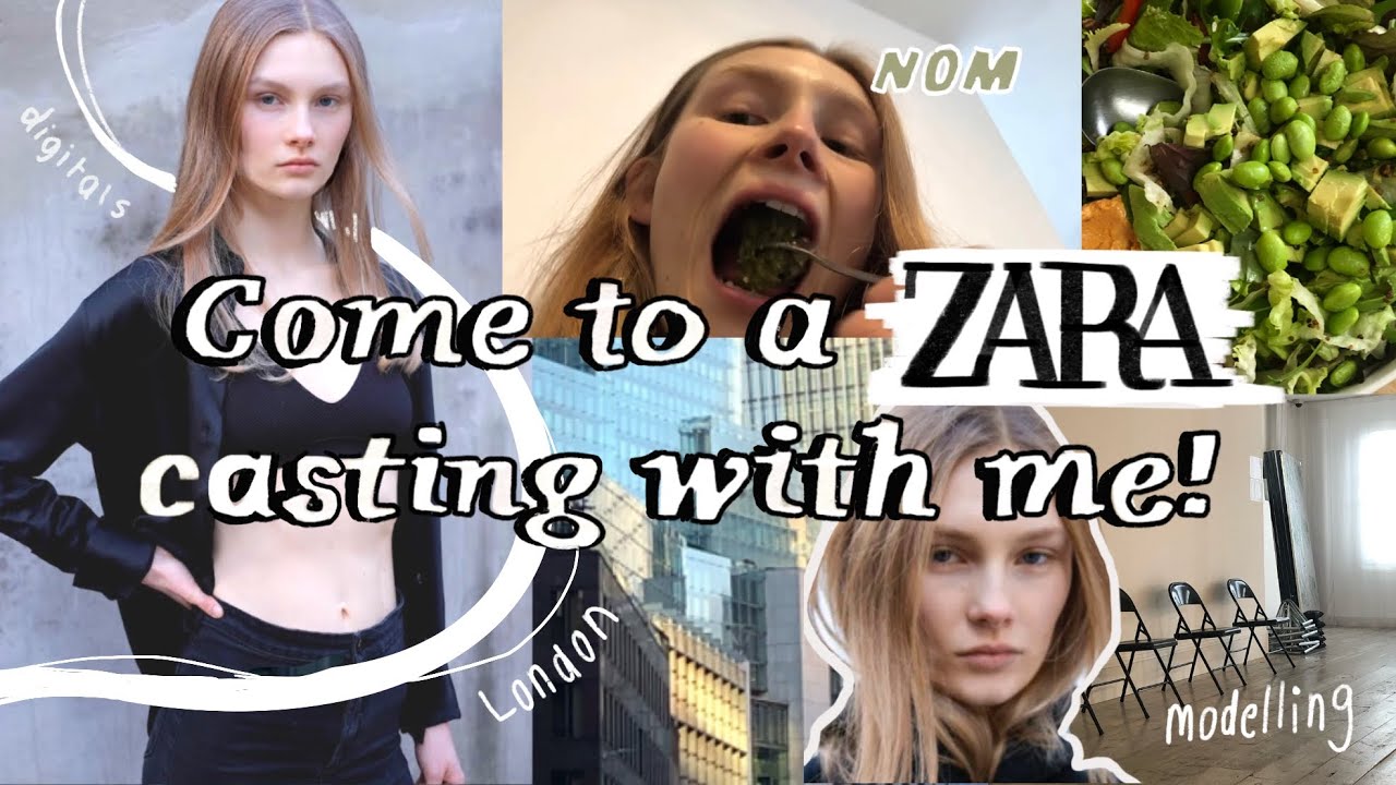 LIFE OF A MODEL: Come to a ZARA casting with me!