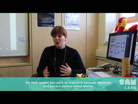 SAM Labs as a cross-curricular tool