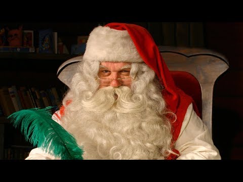 Babbo Natale: Migliori interviste di Santa Claus a Rovaniemi Lapponia Finlandia - Villaggio di Babbo
