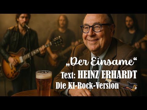 Der Einsame (Text: Heinz Erhardt) in der KI-Rock-Version