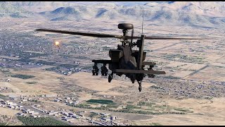 Deadly Skies: Apache Ambushes Mi-24 Helicopter