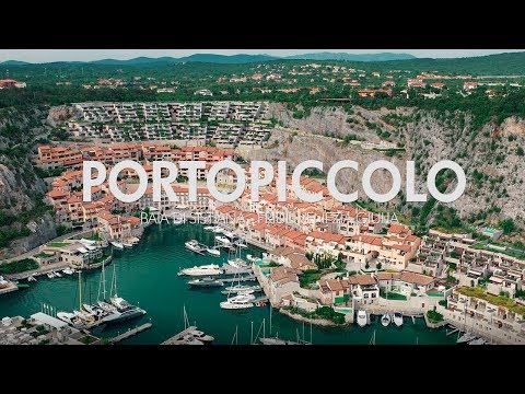 Baia di Sistiana Portopiccolo - Friuli Venezia Giulia Italy (Drone 4K Video)