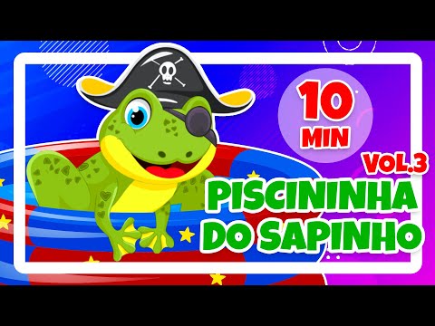 Piscininha do Sapinho Vol. 4 - Giramille 10 min | Desenho Animado Musical