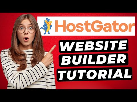 Hostgator Website Builder Tutorial (2023) 🔥 | GATOR...