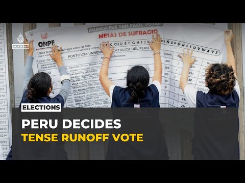 Peru votes in tight presidential runoff amid political instability