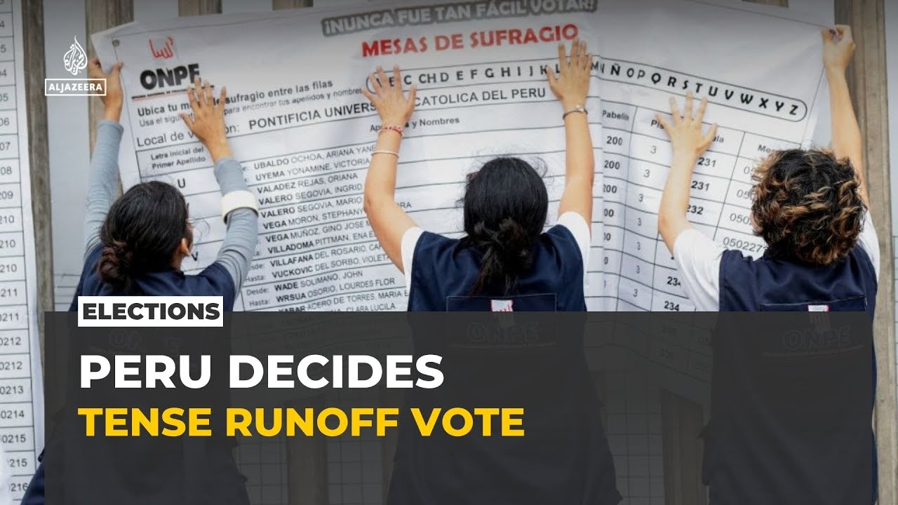 Peru votes in tight presidential runoff amid political instability