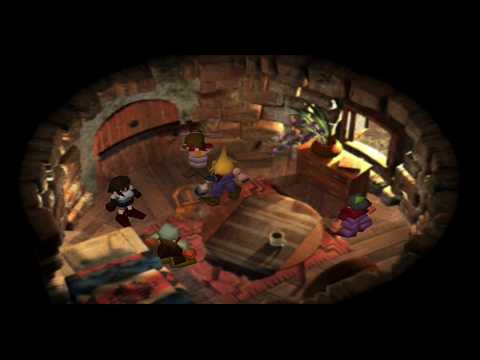 Final Fantasy VII (PS4) An Awkward Visit To Zack's Parents With Tifa & Aerith HD 720p 60fps