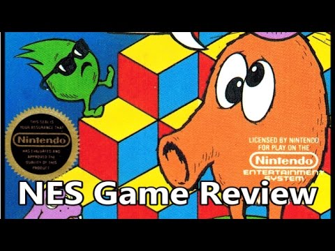 Q*bert NES Review - The No Swear Gamer Ep 296
