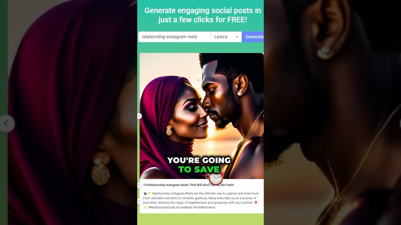 FREE Secret AI Tool You Can Use For Social Media Marketing. Radaar #shorts #ai