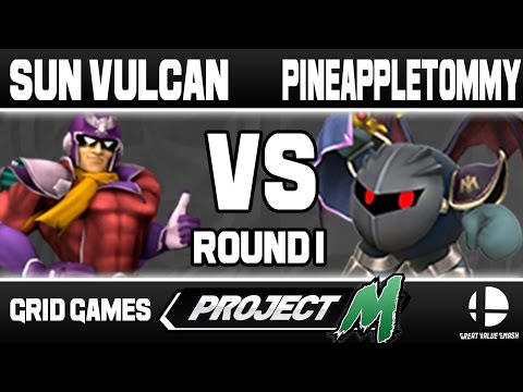 Sun Vulcan (Falcon) VS PineappleTommy (Metaknight) | Grid Weekly Round 1