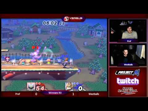 VS Weekly 01/22/15 - Winners R3 - Prof (Mewtwo) vs Westballs (Fox) - ProjectM
