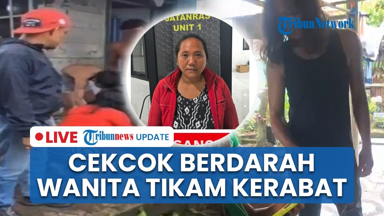 LIVE: Cekcok Berujung Maut, Wanita di Kertapati Palembang Tikam Kerabat hingga Luka Parah dan Tewas