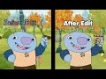 Wallykazam Blue S Clues Before And After Edit