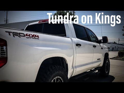 New Tundra on Kings Suspension BMC Camburg Kinetic UCA & Method MR306 Wheels