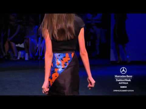 SUBOO - MERCEDES-BENZ FASHION WEEK AUSTRALIA SPRING SUMMER 2013/2014 COLLECTIONS