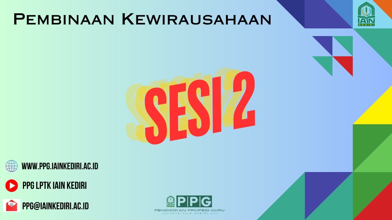 Pembinaan kewirausahaan Sesi 2